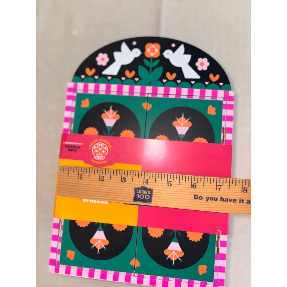 Target Dia de Muertos Ofrenda Box Cecilia Ruiz OS Multicolor New Folk Art Altar